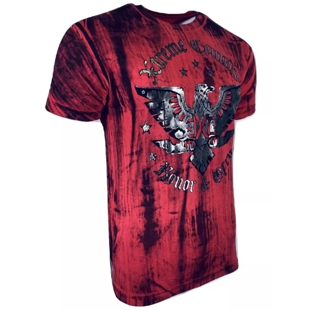 XTREME COUTURE by AFFLICTION Men's T-Shirt NATIONA - Picture 4 of 8